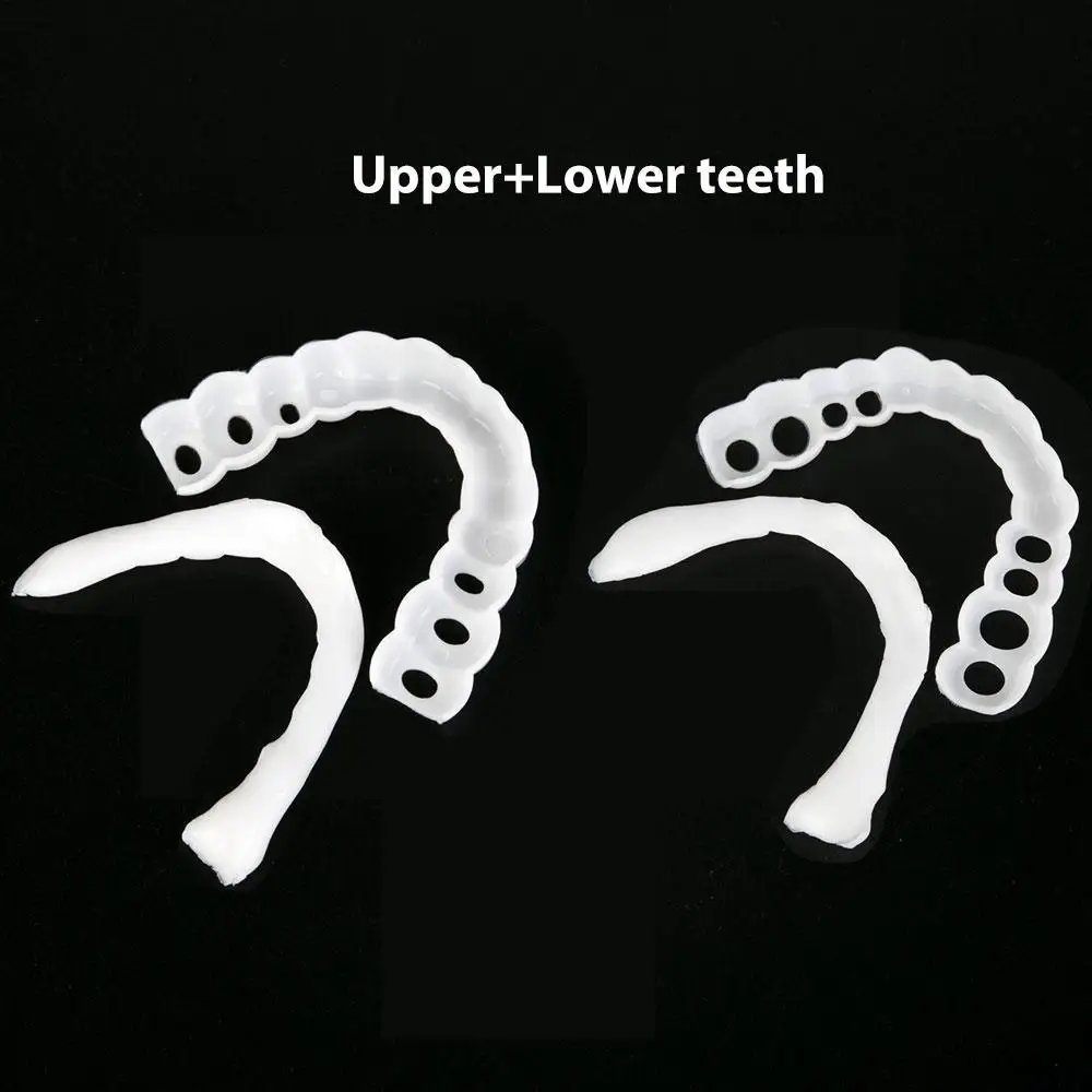 OSoft Moldable Upper & Lower Veneers – Temporary Fake Teeth, Instant Whitening ck848