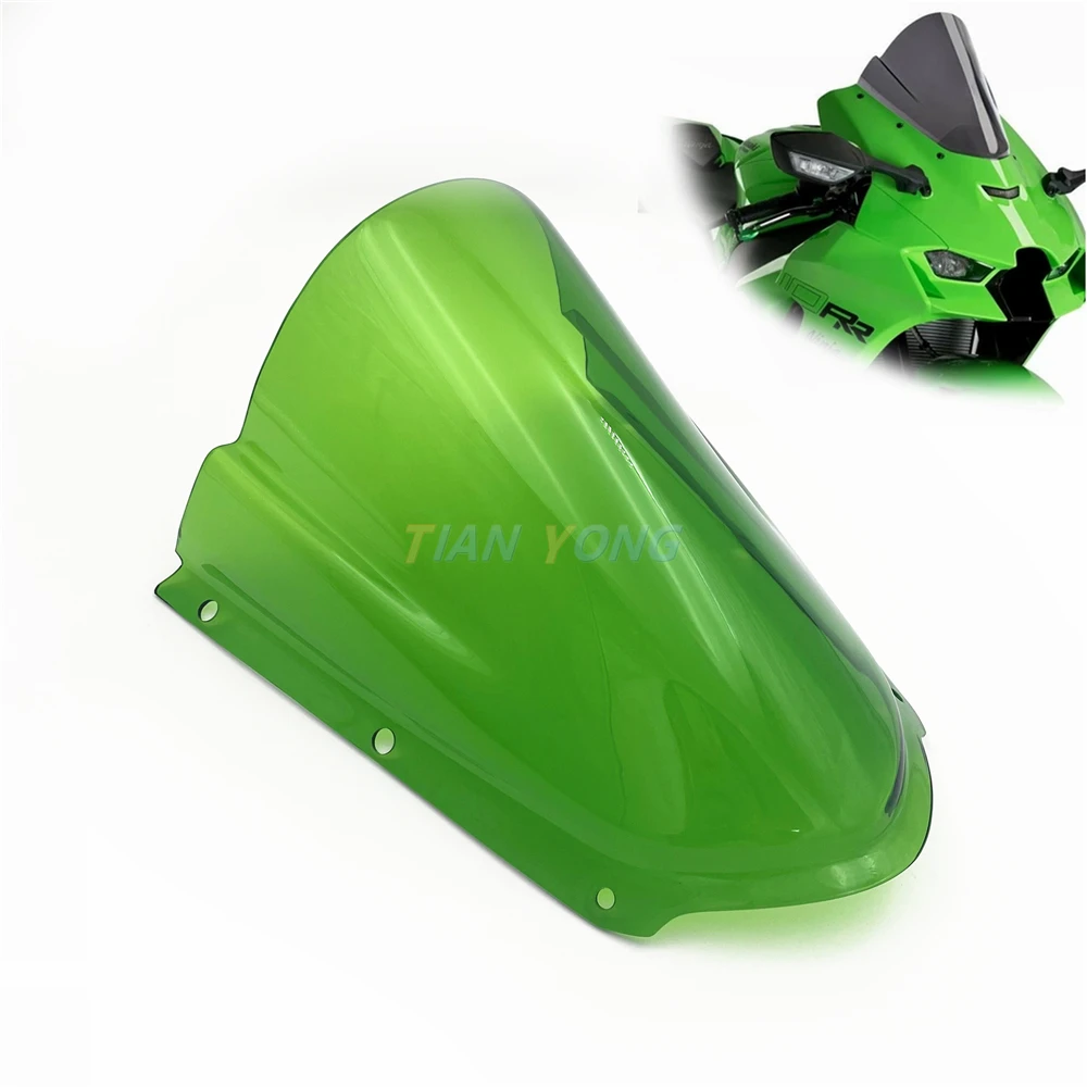 

Bubble High Quality Windscreen Smoke Black Clear Wind Deflectore For Kawasaki ZX10RR 2021-2022 Windshield ZX10R 2023