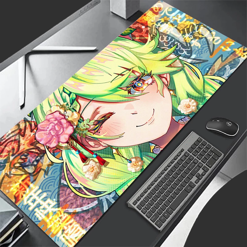 Mousepad Computer Gaming Accessories Keyboard Pad Office PC Rubber Hololive Ceres Fauna HD Mouse Pad Decoracion Desk Mouse Mat