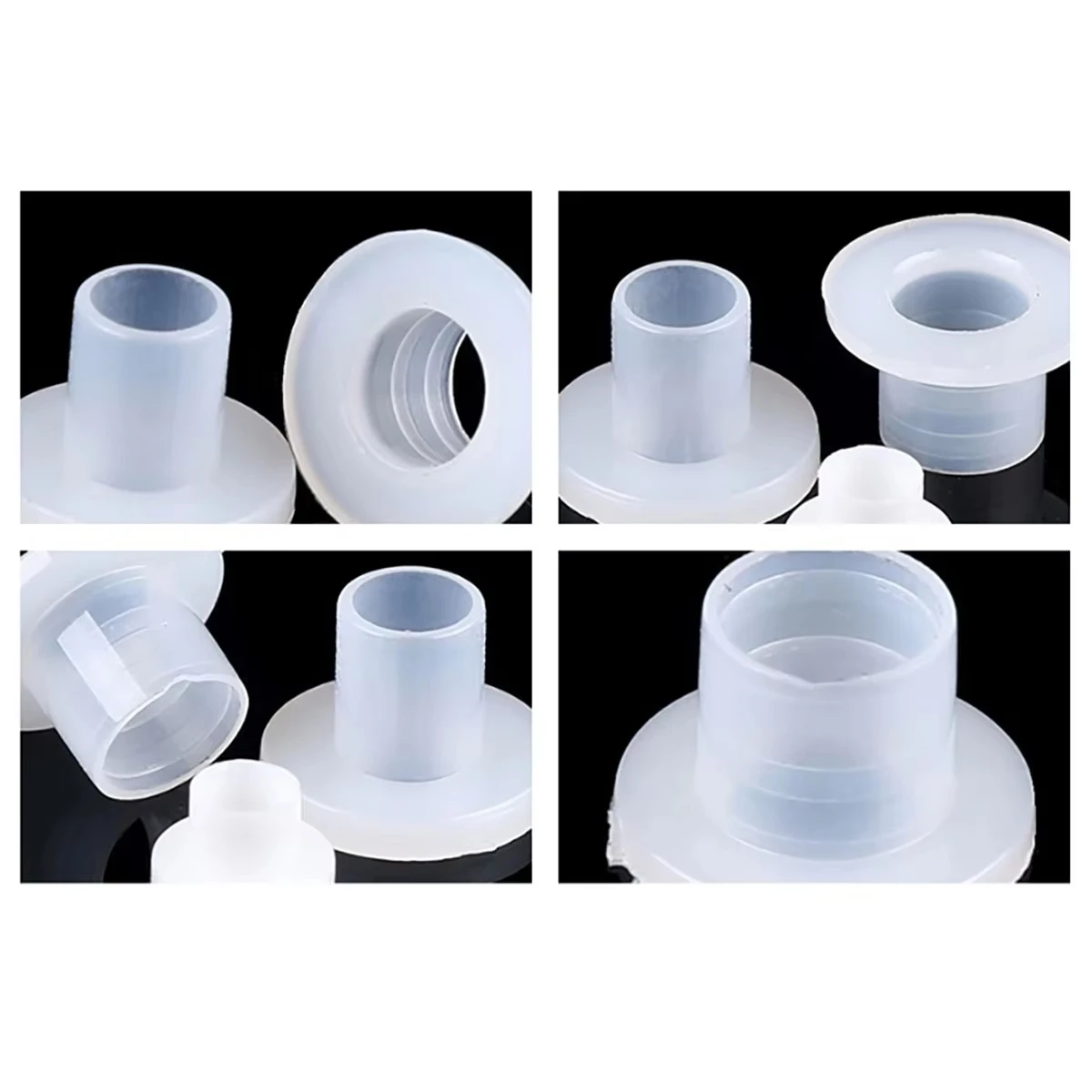 T-Shaped Nylon Step Washer Plastic Concave Convex Insulating Screw Sleeve T Type Step Gasket M3 M4 M6 M8 M10 M12 M20