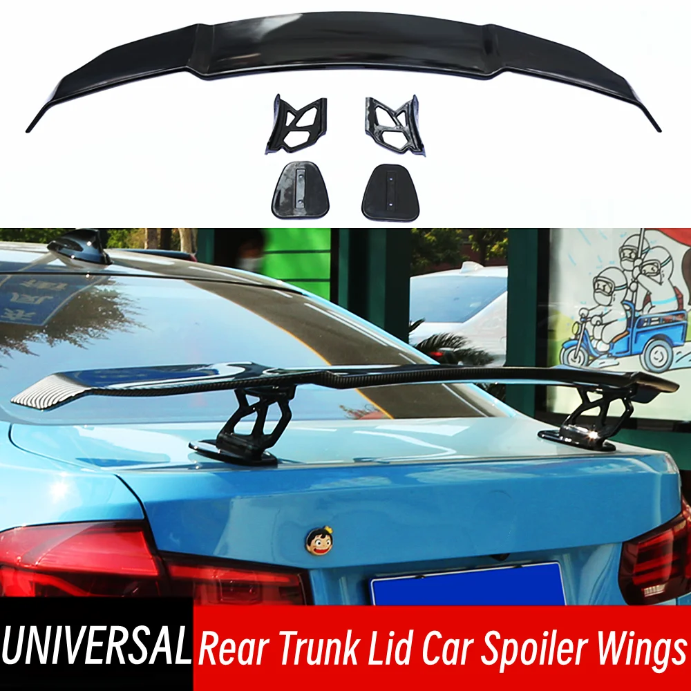 

For BMW Benz Audi Toyota Subaru BMW VW Honda Sedan F30 86 BRZ Civic Universal Rear Trunk Lid Spoiler Wings Car Accessories Parts