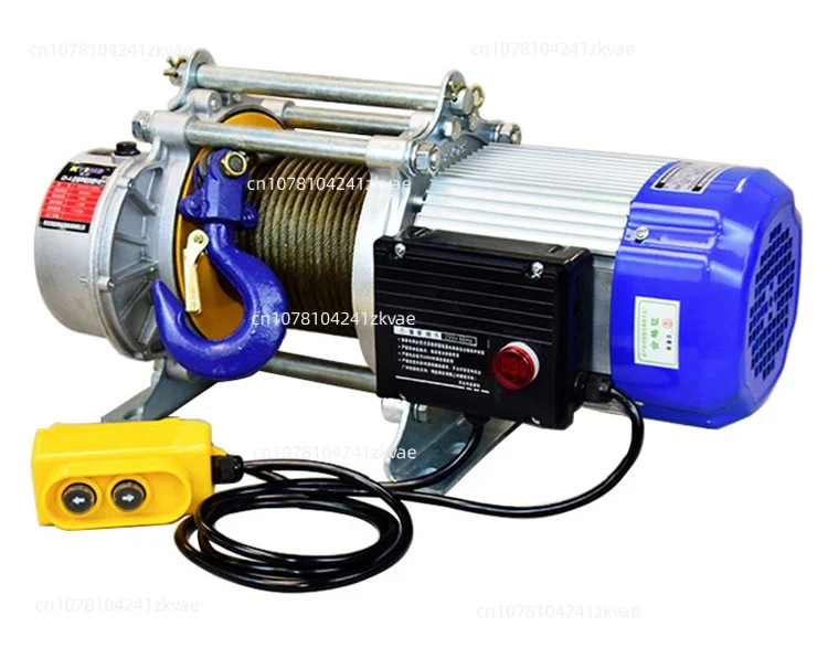 Small electric winch/cable traction hoist