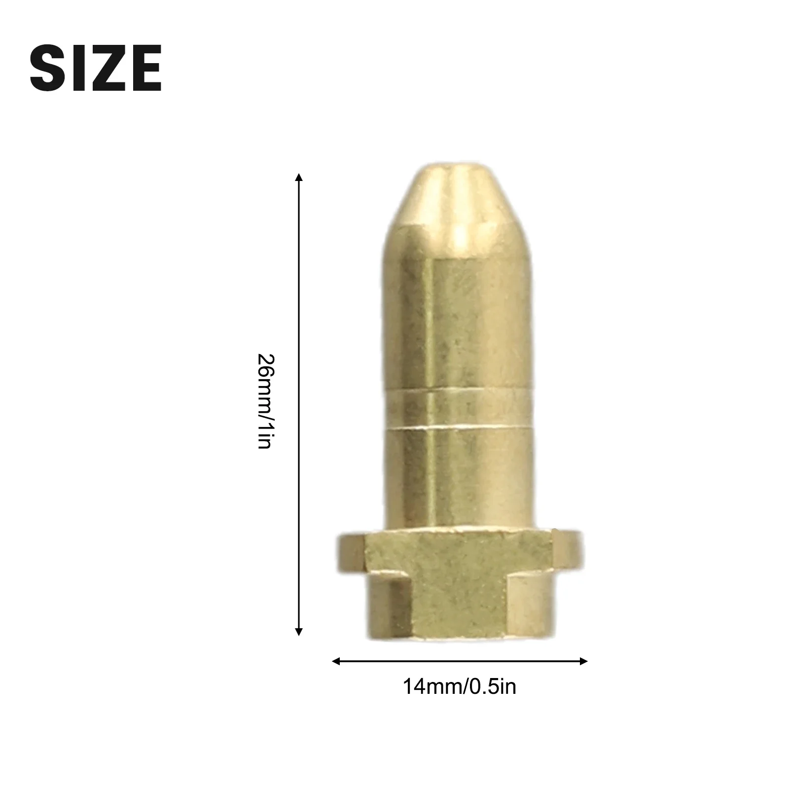 Brass Nozzle Tip Core Replacement For For Spray Rod Wand Replace Accessories Fit For K1 K2 K3 K4 K5 K6 K7 K8 K9 Brass   