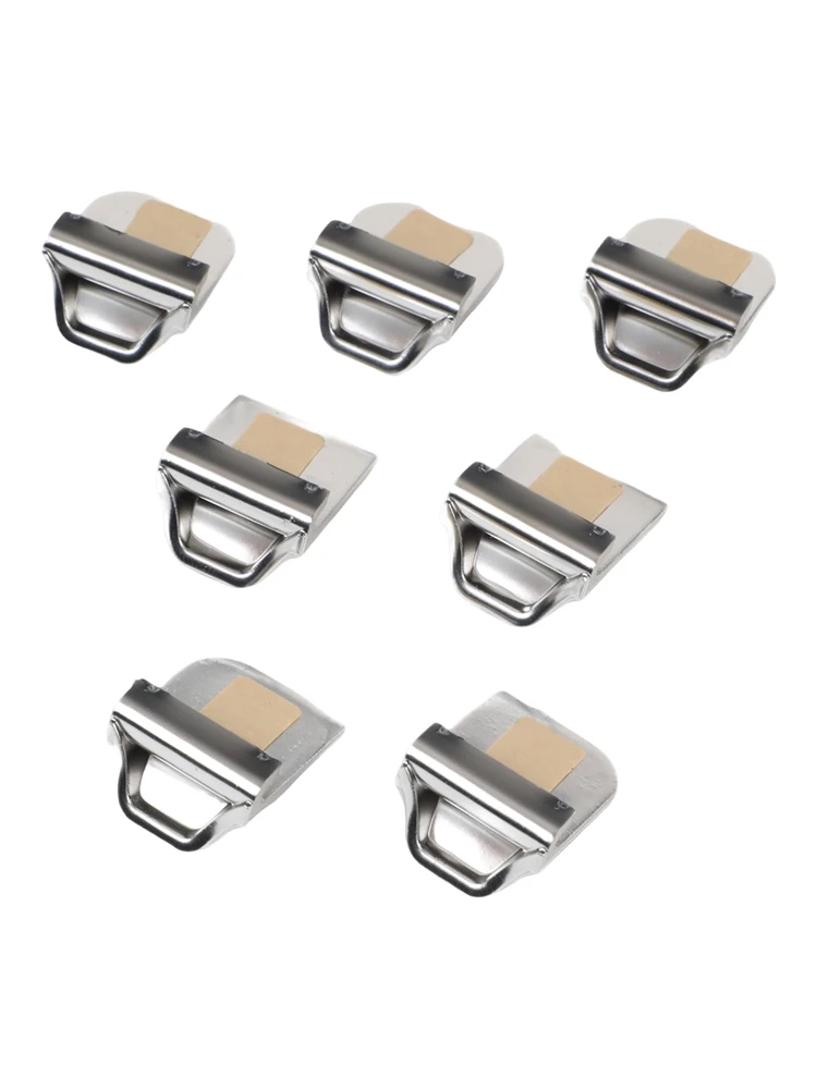 /7PCS /Silver /Button Trim Cover For Tesla For Model For 3 Y For Juniper 2024 2025 Interior Switch Sticker Decorative