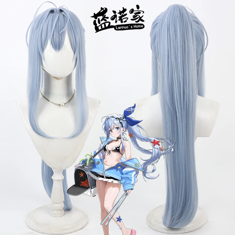 

Game Anime Anachiro Cosplay Wig NIKKE Victory Goddess Maid Outfit Simulation Scalp Heat-Resistant Fiber Synthetic Hair
