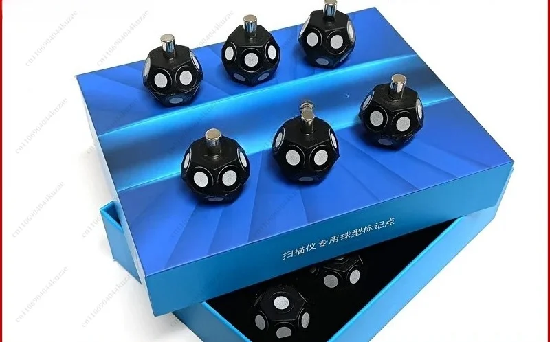 High Reflective Handheld Target Markers, Multi-Shape Spherical Marking Points for 3D Laser Scanning Equipment