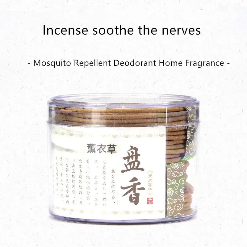 Natural Flower Incense Sandalwood DIY Coil Incense 4 Hours Agarwood Laoshan Jasmine Rose Lavender Deodorant Aromatherapy Home