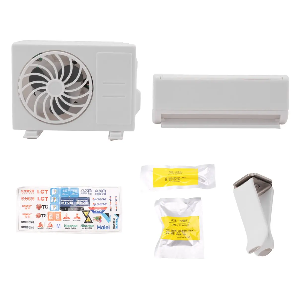 AT16 Mini Air Conditioner Model Aromatherapy Car Air Outlet Fragrance Interior Decoration Perfume Long-Lasting Ornaments B