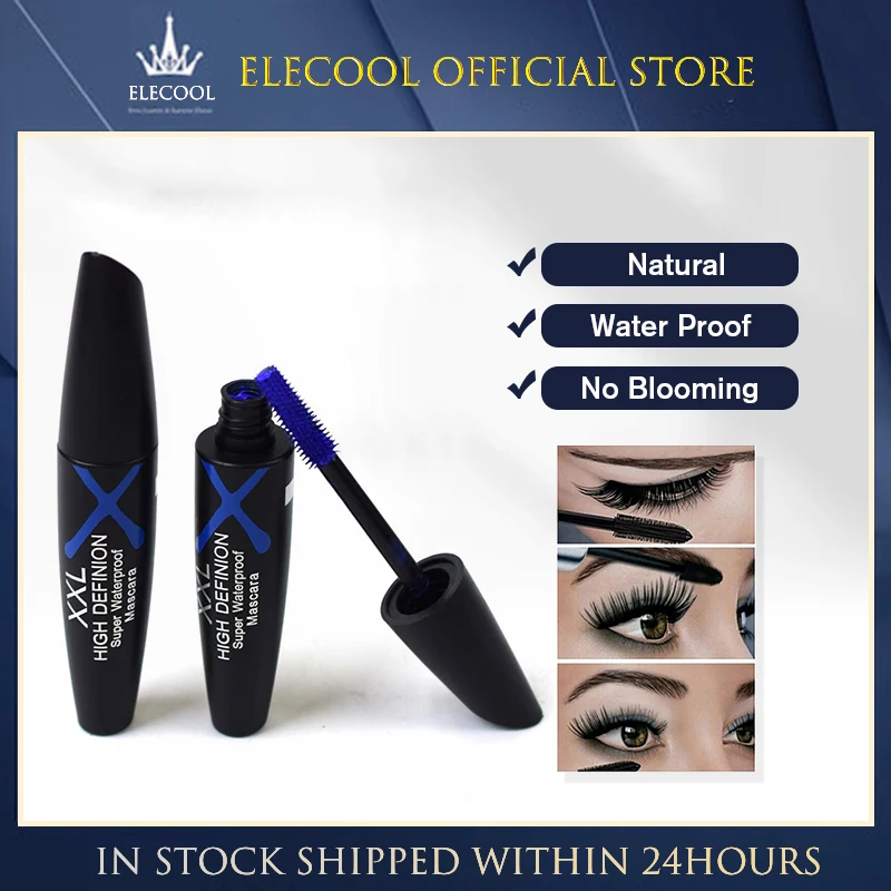 Non-smudge Defined Lashes Long-lasting Blue Mascara For Long Lashes Lengthening Beauty Routine Dazzling Eyes Blue Mascara