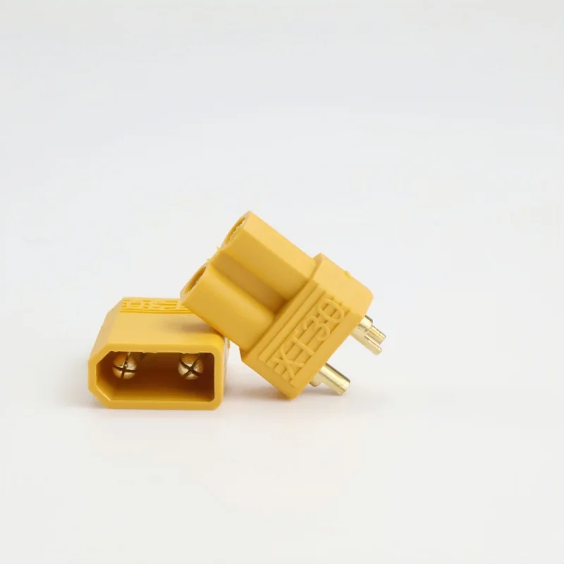 5 Pairs XT30 XT-30U Yellow Black Male Female Bullet Connectors Plugs For RC Multi Axis Aircraft Fixed Wing Lipo Battery ESC
