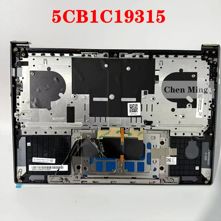 جديد لينوفو يوغا سليم 7 Pro-14IHU5 82NC C-غطاء مع لوحة المفاتيح قذيفة لوحة المفاتيح لوحة اللمس الإنجليزية العاصفة الرمادي 5CB1C19315