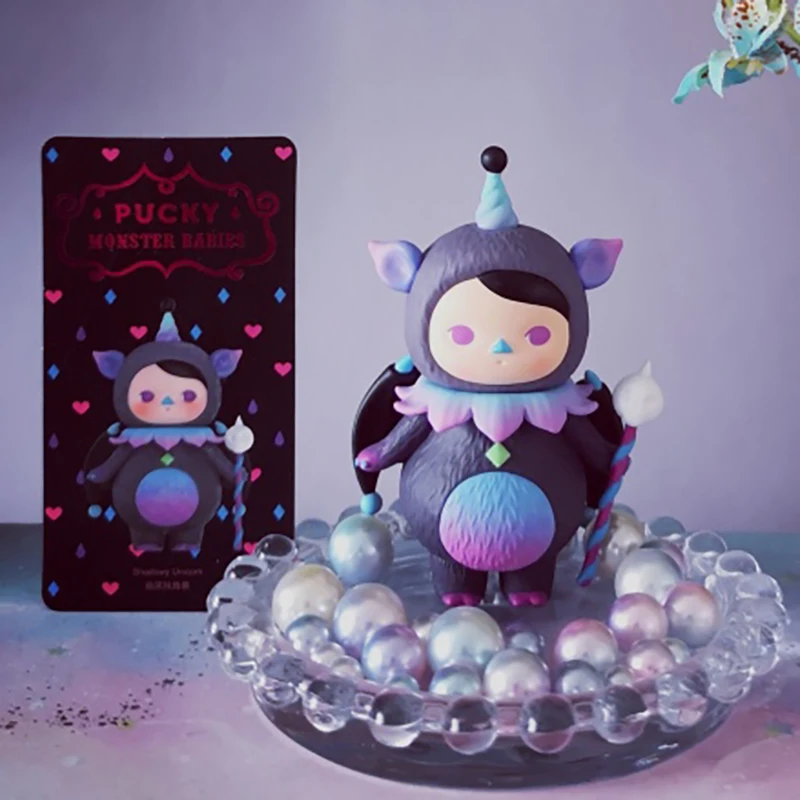 

Original Pucky Monster Baby Series Blind Box Toys Doll Cute Anime Figure Desktop Ornaments Collection Gift