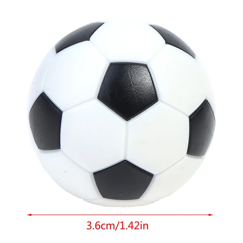 2 stücke Harz Tischfußball Fußball Ball Indoor Spiele Fussball Fußball 36mm Spiele