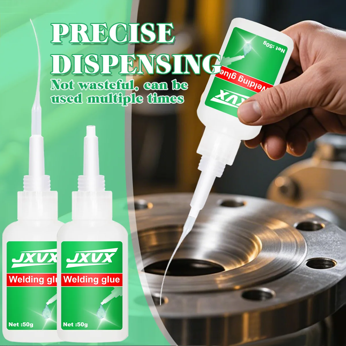 Super colle pour plastique, adhésif à base de cyanoacrylate pour PLA, acrylique, métal, bricolage, avec capuchon Anti-colmatage, étanche, résistant à la chaleur