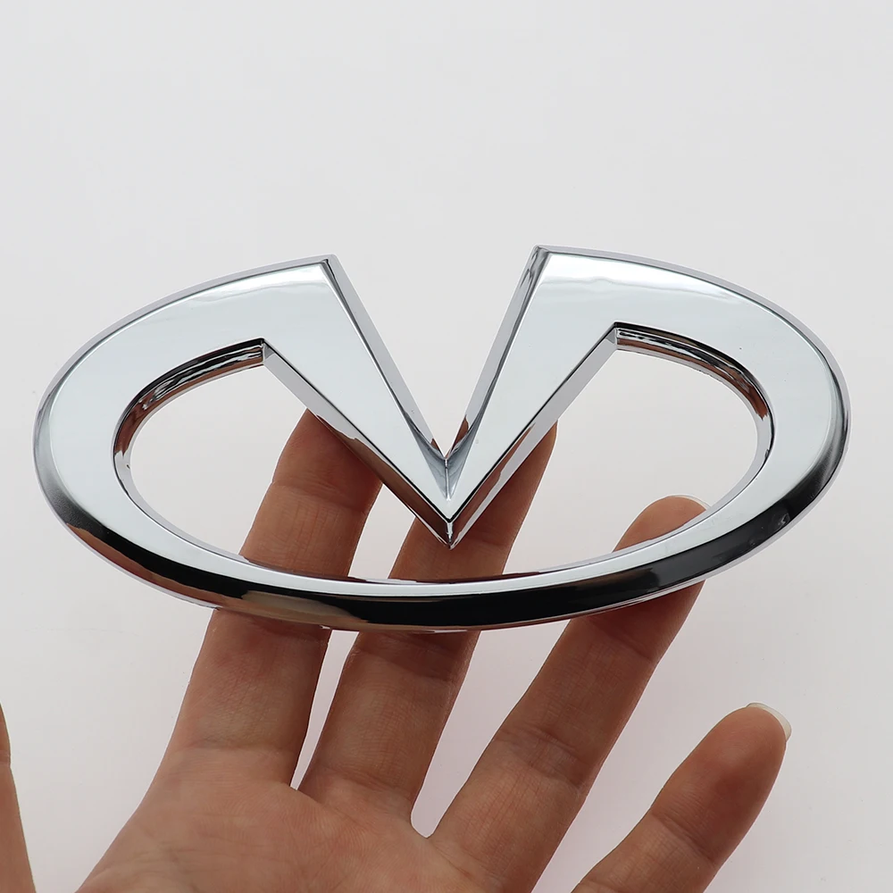 ملصق شعار سيارة إنفينيتي ثلاثي الأبعاد ، شارة مصد الذيل ، شعار صندوق السيارة الخلفي ، EX FX ، JX ، ESQ ، QX50 ، QX55 ، QX60 ، QX80 ، Q30 ، Q50 ، Q60 ، 1 #1