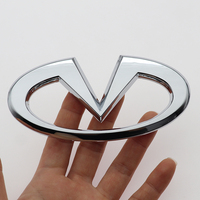 1PC 3D ABS INFINITI Car Logo Sticker Tail Bumper Badge Auto Rear Trunk Emblem For EX FX JX ESQ QX50 QX55 QX60 QX80 Q30 Q50 Q60