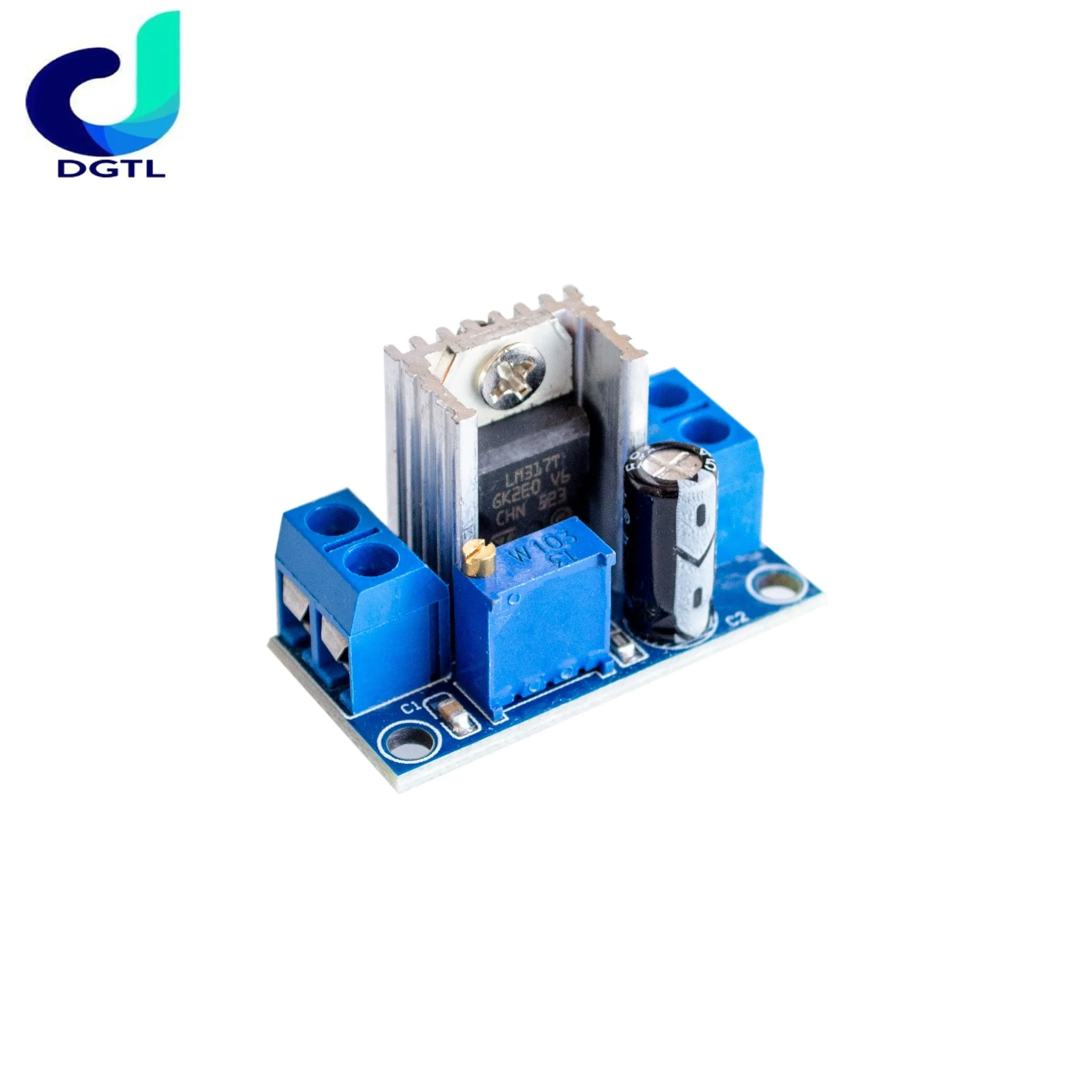 

Новинка LM317 DC-DC step-down DC преобразователь печатная плата модуль питания 1 шт.