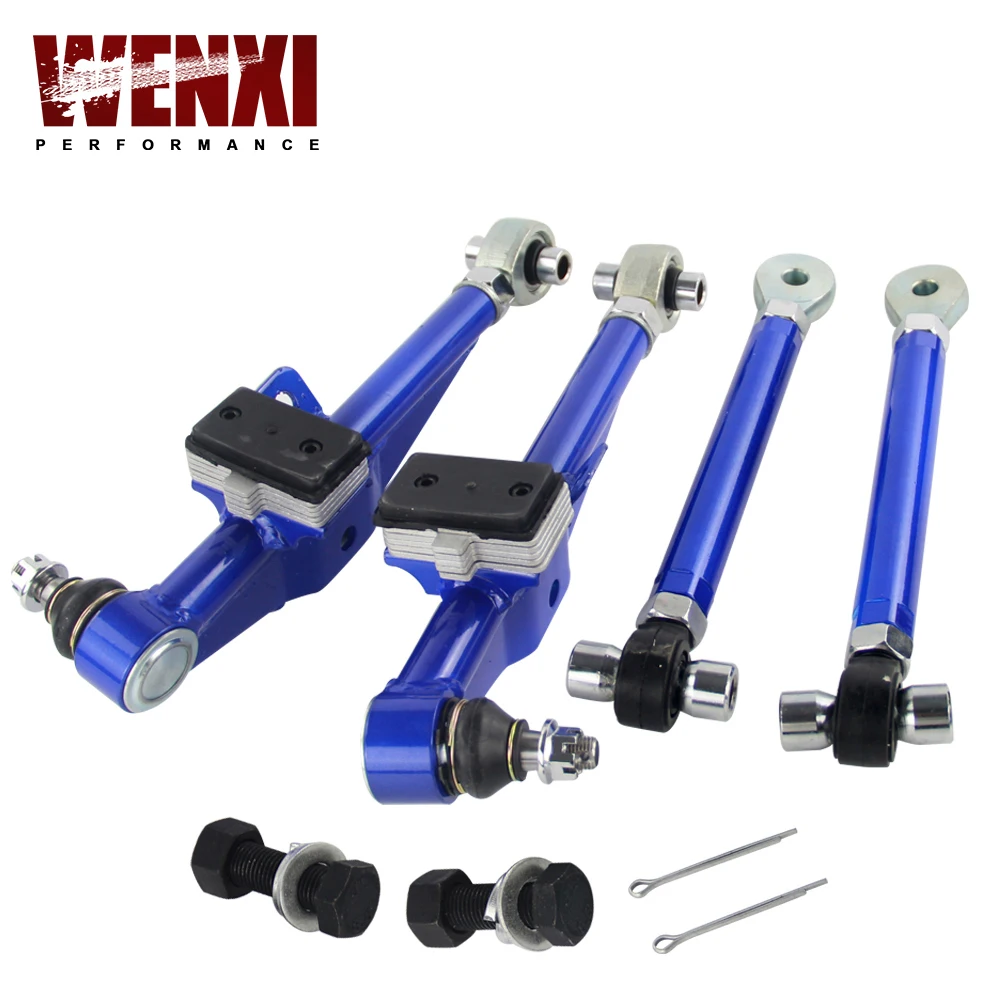 FRONT LOWER CONTROL ARM For NISSAN S13 Adj Front Lower Control Arm - Blue Color WX9831