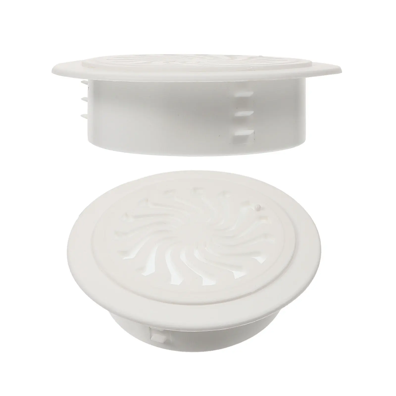 2Pcs Round Decorative Wall Hole Cover Air Conditioner Hole Plug for Indoor Ac Vent Cover Sturdy Fine Workmanship Easy