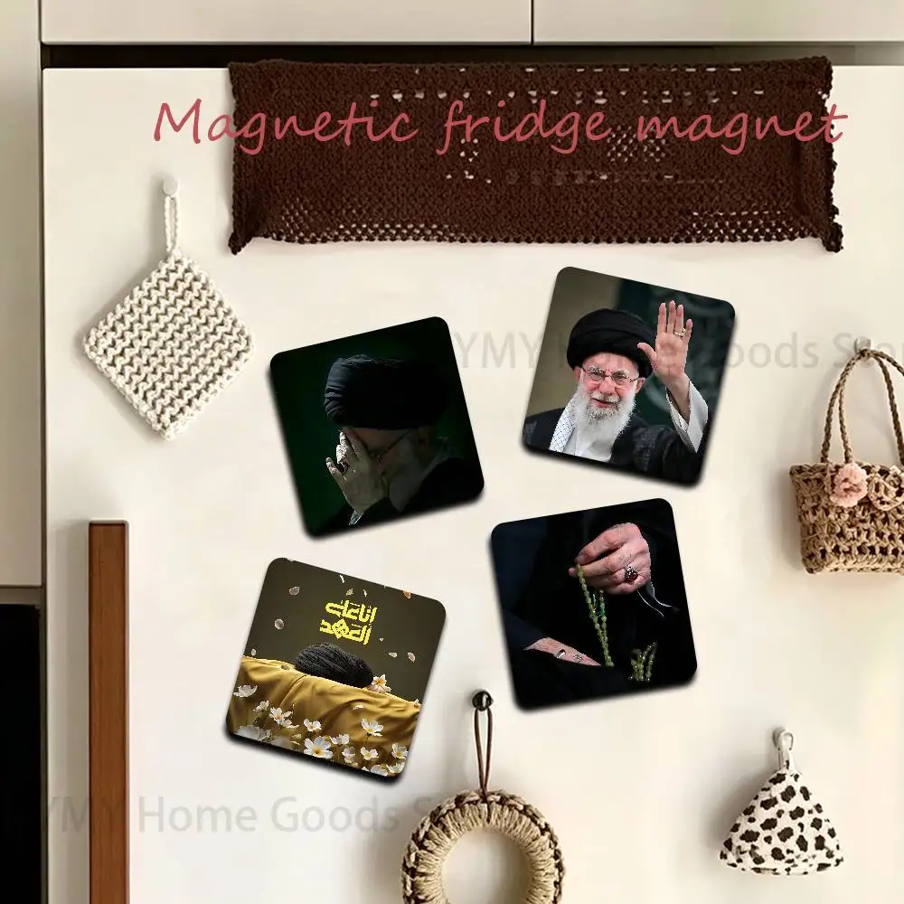 Supreme Leader of Iran K-Khamenei Refrigerator Magnets the Perfect Choice for Home Create Warm Cozy Home Decor Gifts