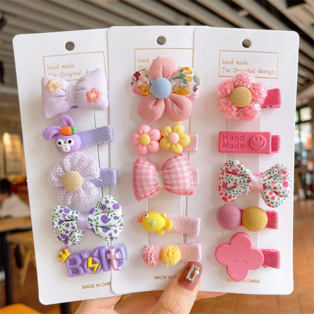 Hairpins for Girls Hair Accessories for Children Little Girls Hair Clips Do Not Hurt Hair Clips for Infants Hair Clips Are Small