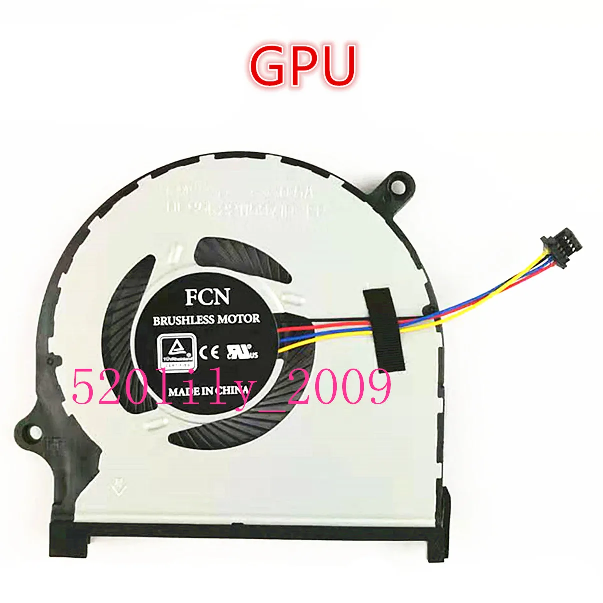 For Dell 7000 insprion15-7590 7591 P83F Fan 0MPHWF 0861FC