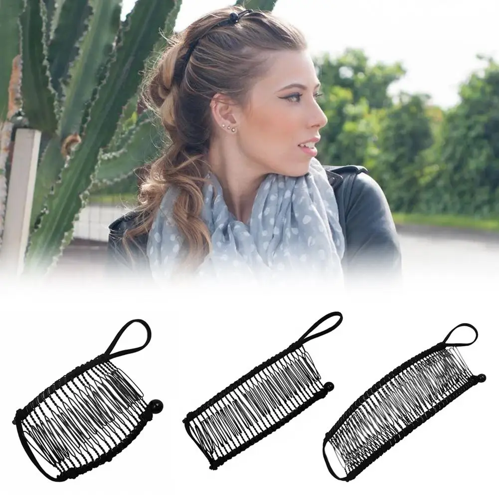 20/30/40 Tooth Banana Hair Clip for Thick Curly Heavy Hair Combs Vintage Bar Closure Hairpins Modeling Tools Hair Accessori E7T0