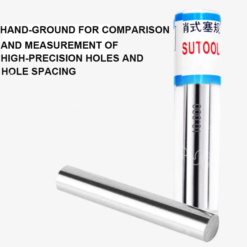 Precision Steel Pin Gauge 1.00-2.00mm 0.5-1mm Smooth Plug Gauge Hole Gauge set pin Measuring Tool Characte 51/101pcs step 0.01mm