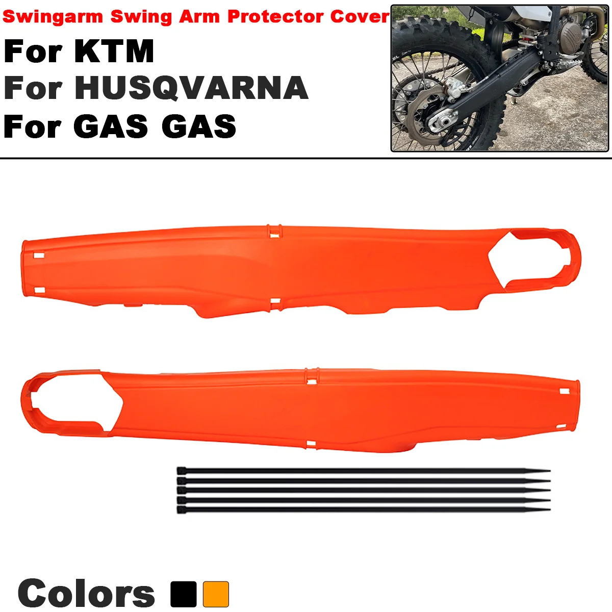 

2024 NEW Motorcycle Swingarm Swing Arm Protector Cover For GASGAS MC EC Husqvarna TC TE FC FE TX KTM EXC SX XC XCF SXF EXCF XCW