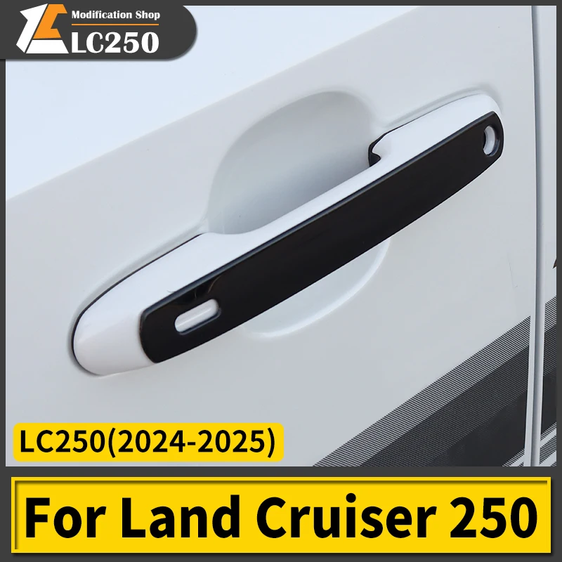 

For Toyota Land Cruiser 250 2024 2025 Prado LC250 1958 First Edition FJ250 Exterior Door Handles Sequins, Upgraded Accessories