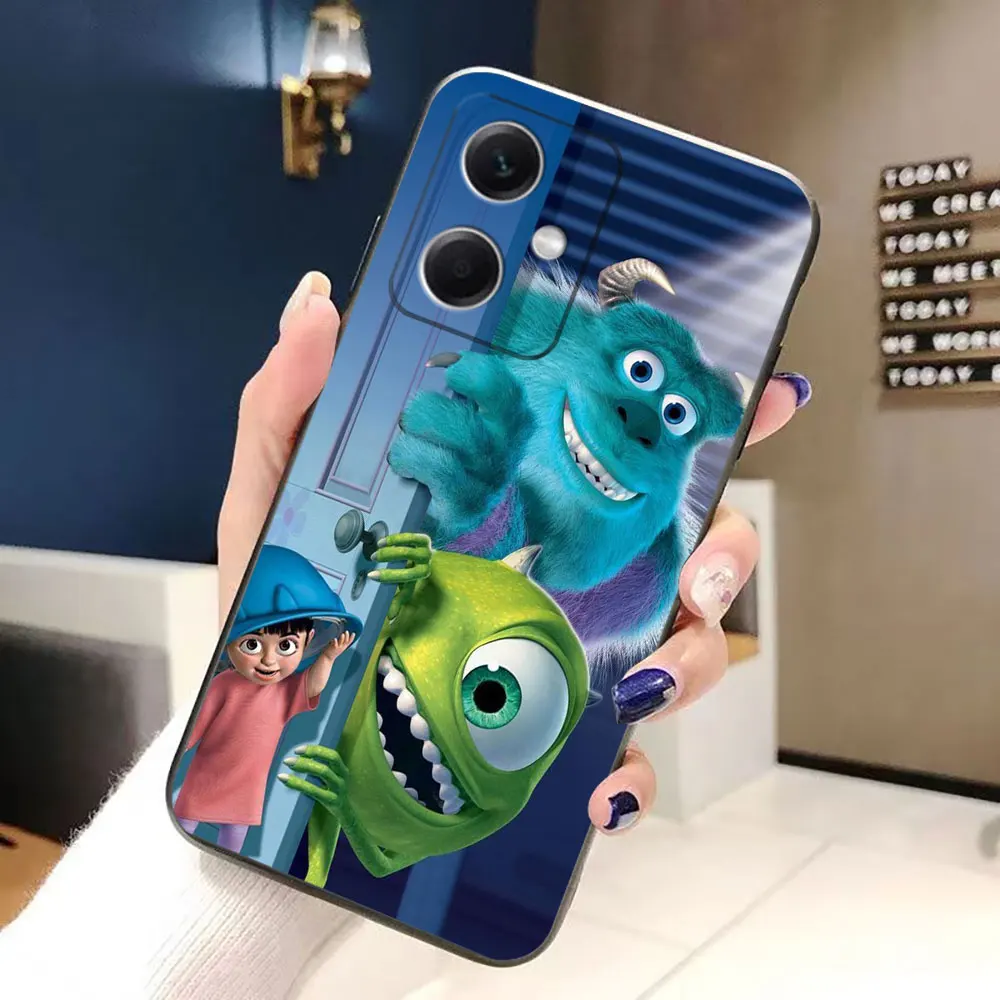Sulley Girl Boo Monsters Inc غطاء جراب هاتف ل Redmi ملاحظة 14 13 12 12S 11 11T 11S 10 9T 9S 9 8T برو غطاء من السيليكون Funda Shell