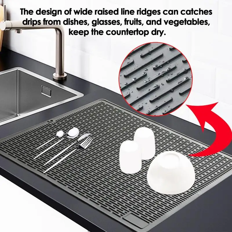 Induction Stove Top Cover Ceramic Stove Top Silicone Protector Pad Kitchen Supplies Protective Mat For Preventing Graze Scald