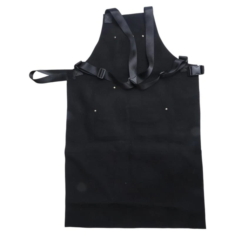 Long Lasting Welding Apron Offers Full Coverage from Chest to Knees for Welders Craftsmen Easy Tool Storage and Access