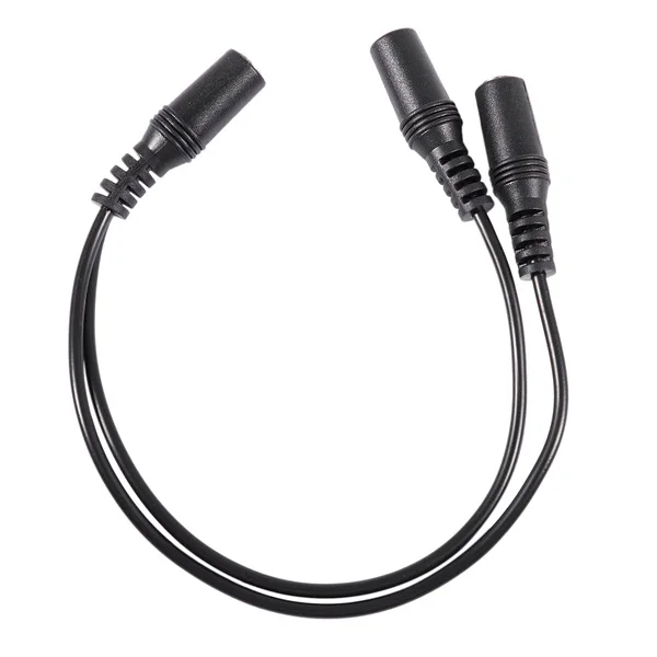 

Audio Cable Discount Stereo audio cable 28cm 3.5mm Female to Dual Jack Female Y Splitter Stereo Audio Cable Black