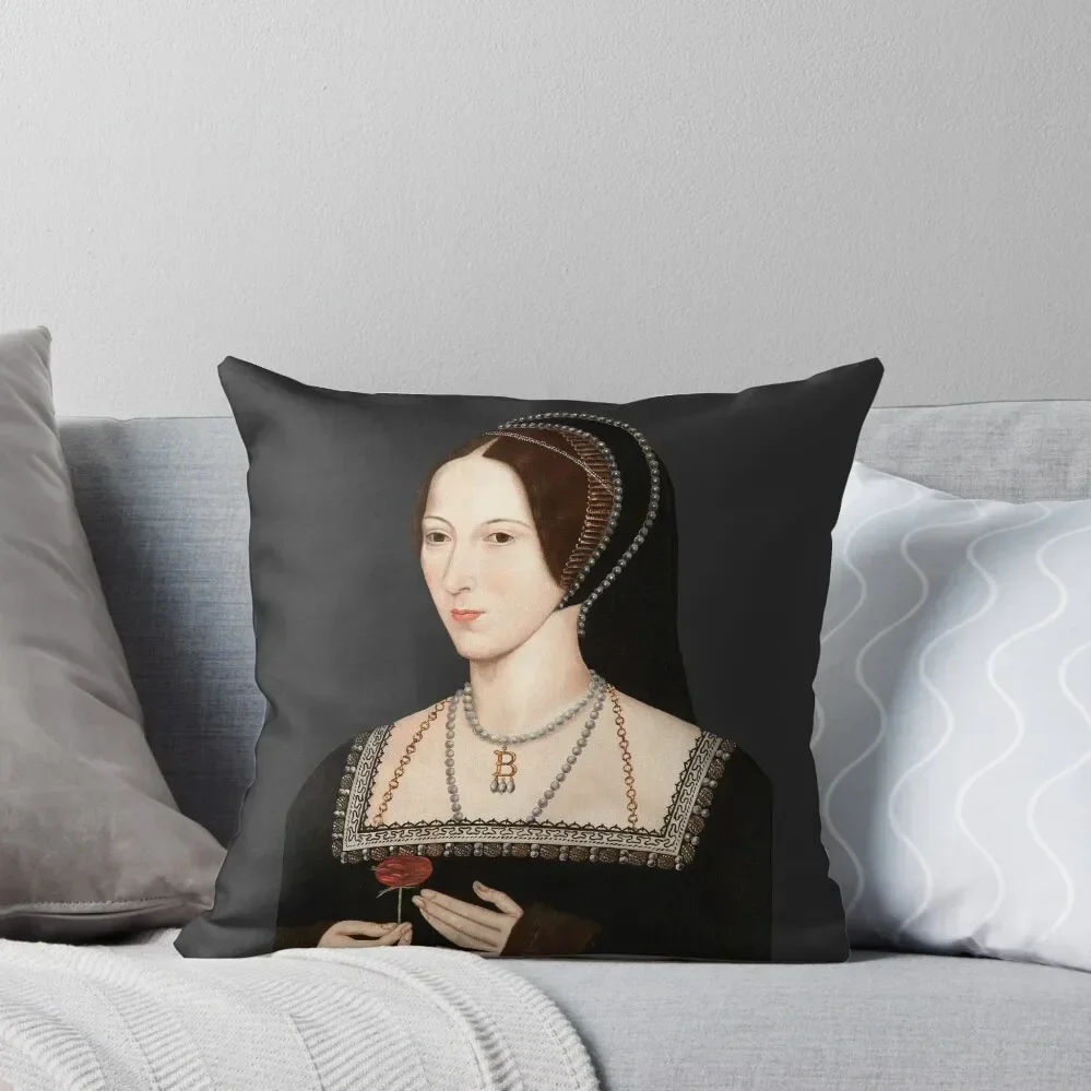 Anne Boleyn (Hever portrait) Throw Pillow Plaid Sofa Decorative pillowcase ornamental pillows Cushions Cover pillow