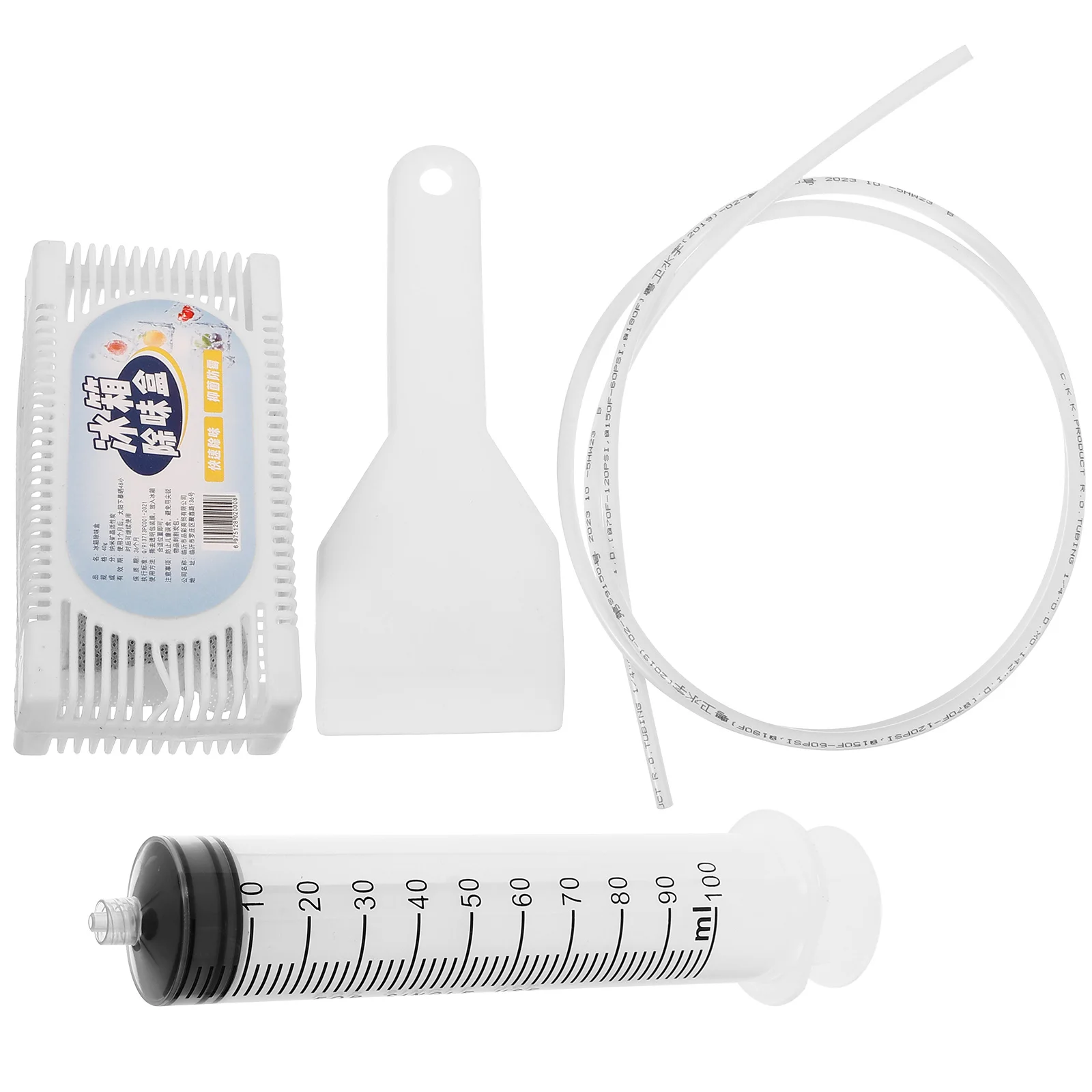 

1 set 1 Set Fridge Dredging Kit Reusable Refrigerator Drain Hole Clog Remover Cleaning Tool For Home Freezer Deodorization Water