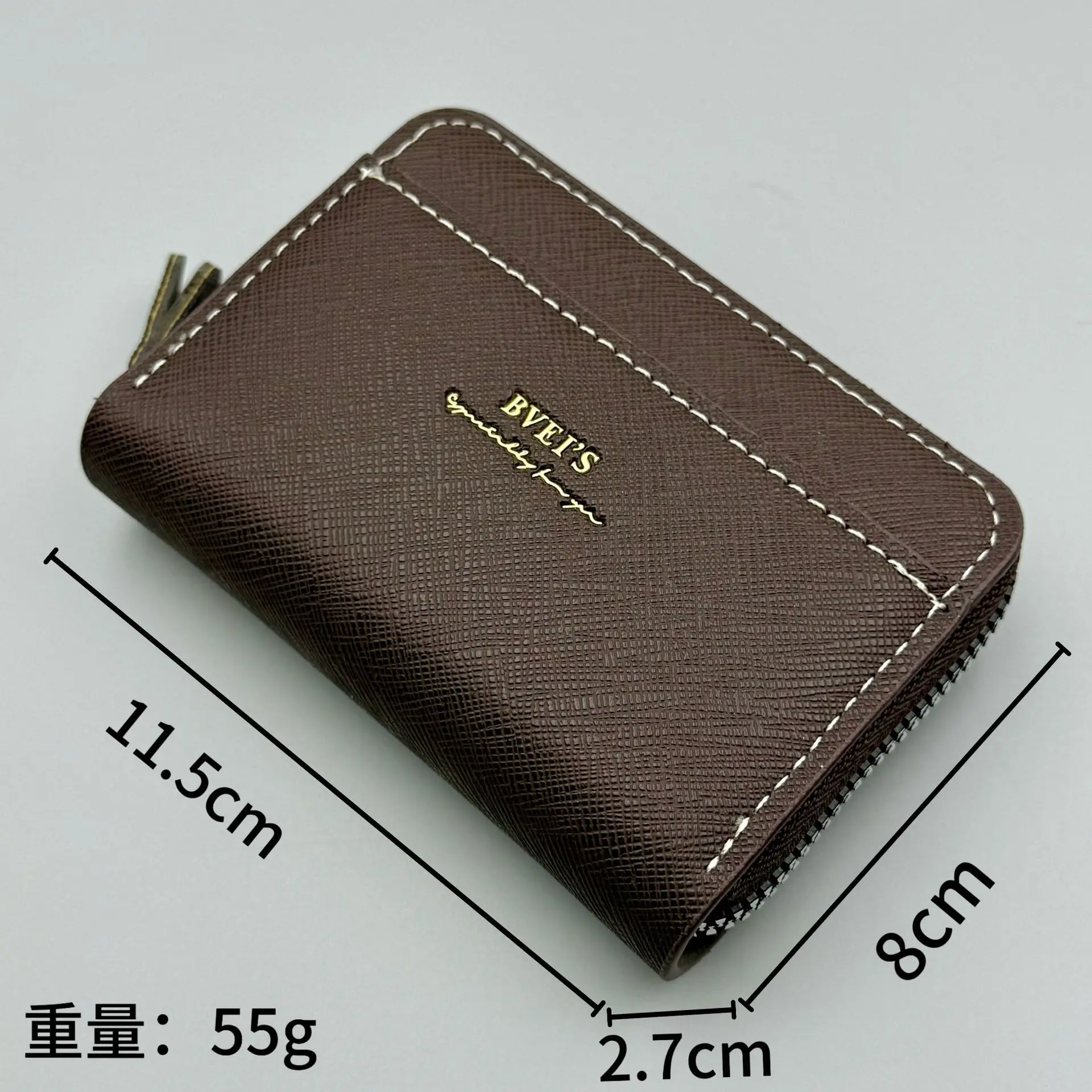 New Large Capacity Long Wallet Clutch Bag Phone Bag Multi Card Card Holder Coin Purse Wallet Multi-layer PU Zipper Handbag