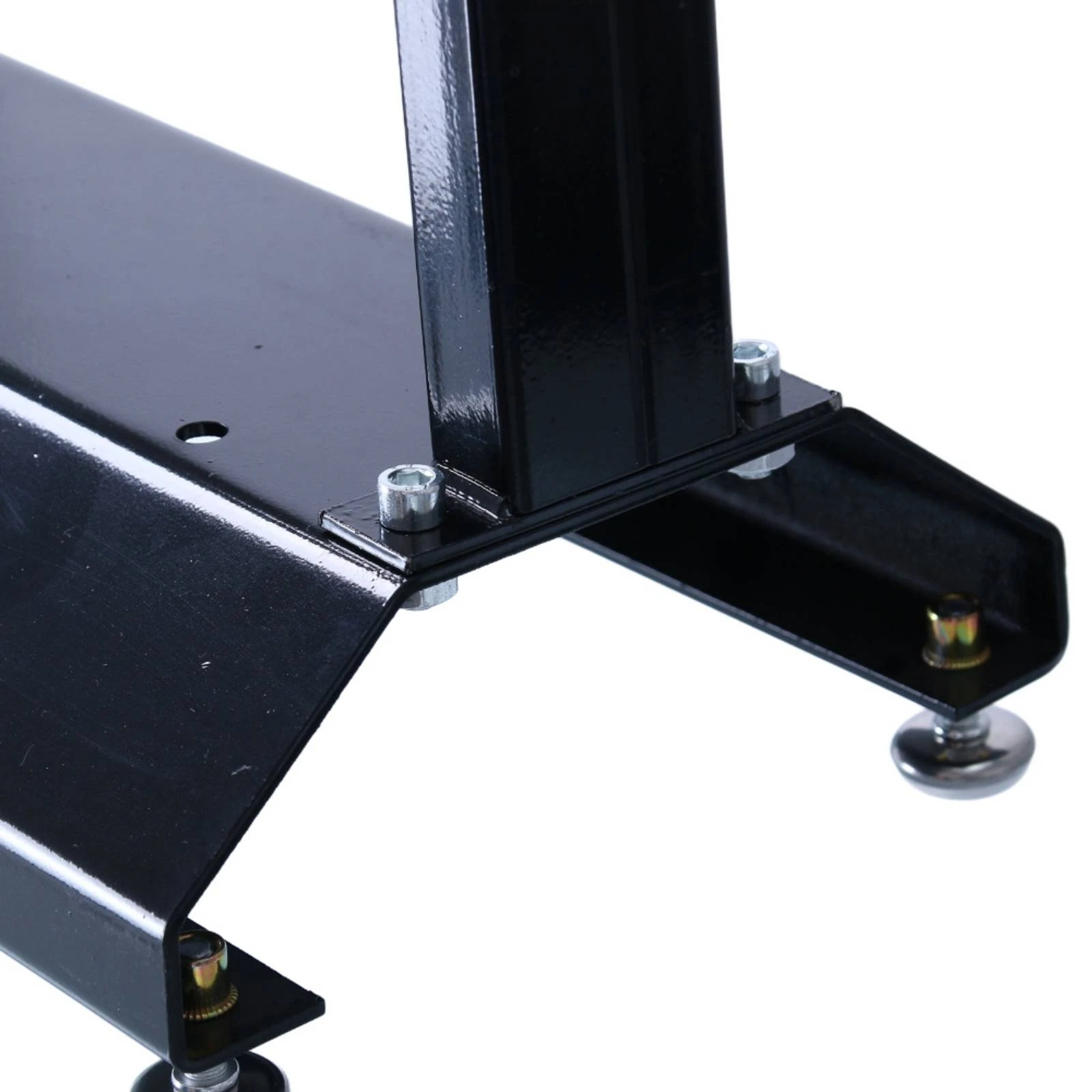 Motorcycle Tire Balancing Stand Metal Frame Motorcycle Wheel Balancing Stand Vehicle Tools Rectangular Base