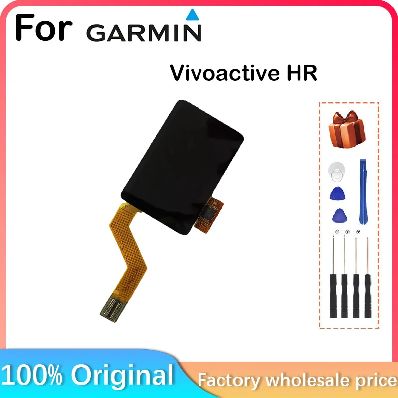 Für garmin vivo active hr gps lcd smart watch lcd display touchscreen reparatur ersatzteile bildschirm baugruppe