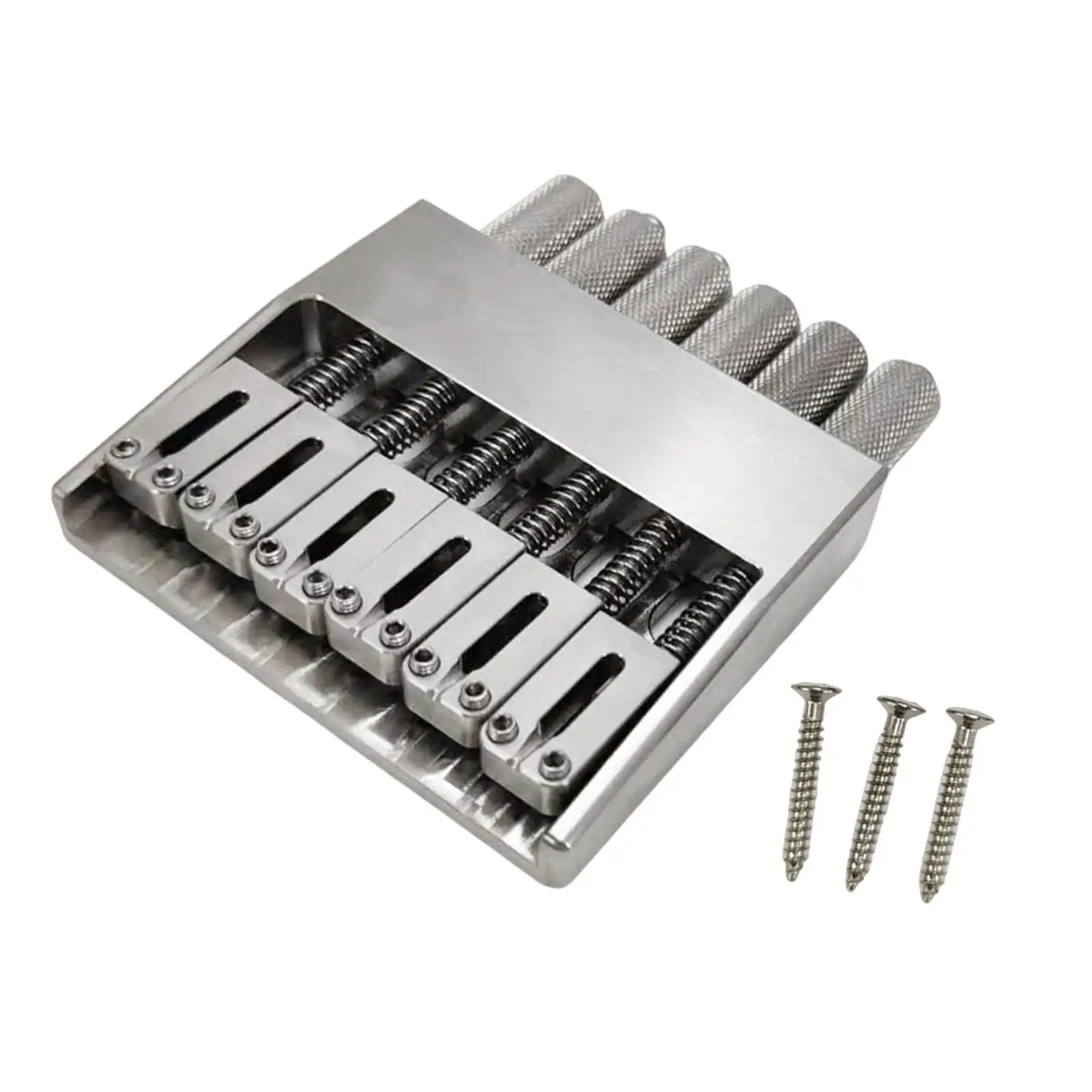 Headless Electric Guitar Bridge String Retainer Durable Stainless Steel for Guitar Tuning Enhancement