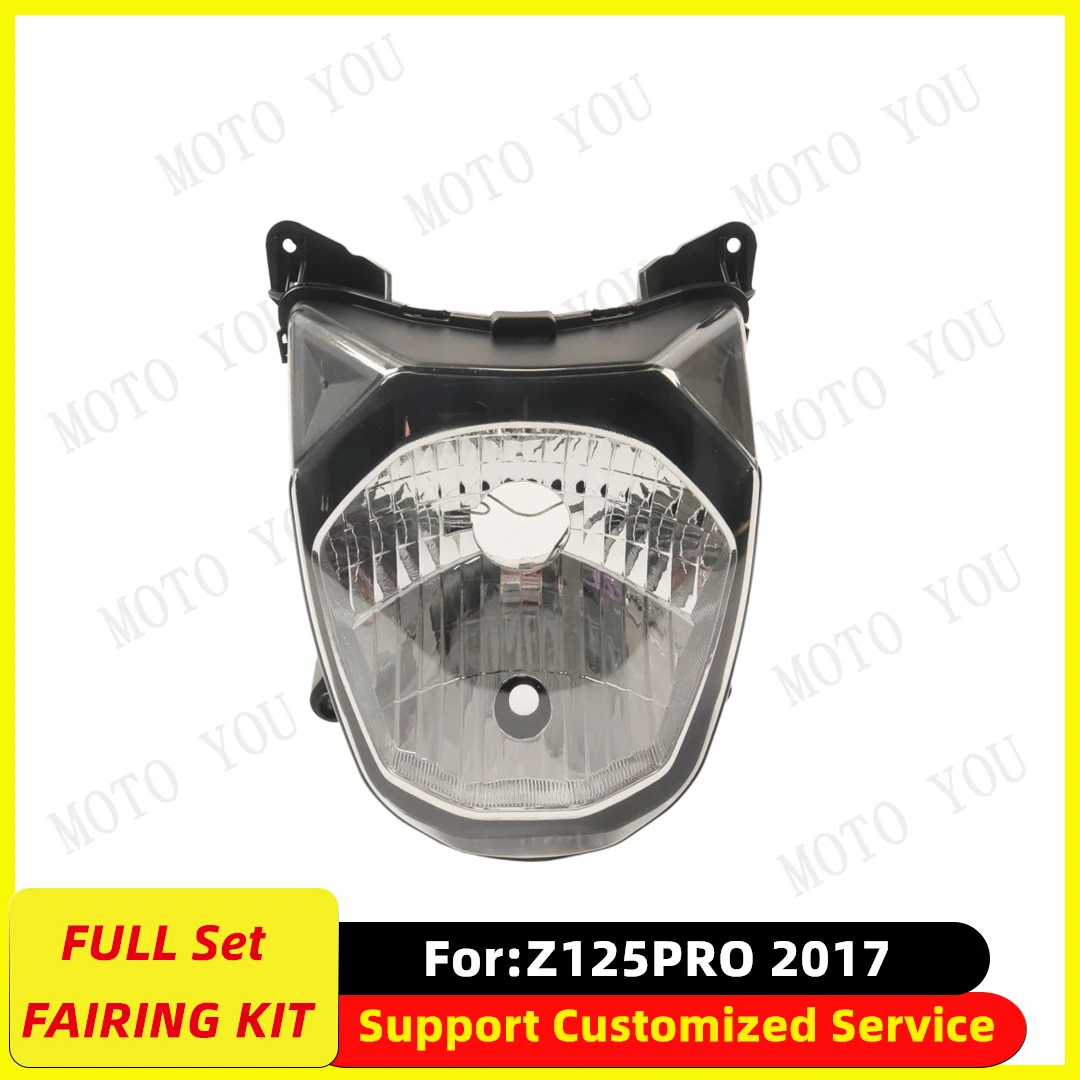 

Motorcycle Front Headlight Assembly For Kawasaki Z125 Pro 2017 2018 2019 2020 Z 125 Headlamp Head Light Lamp