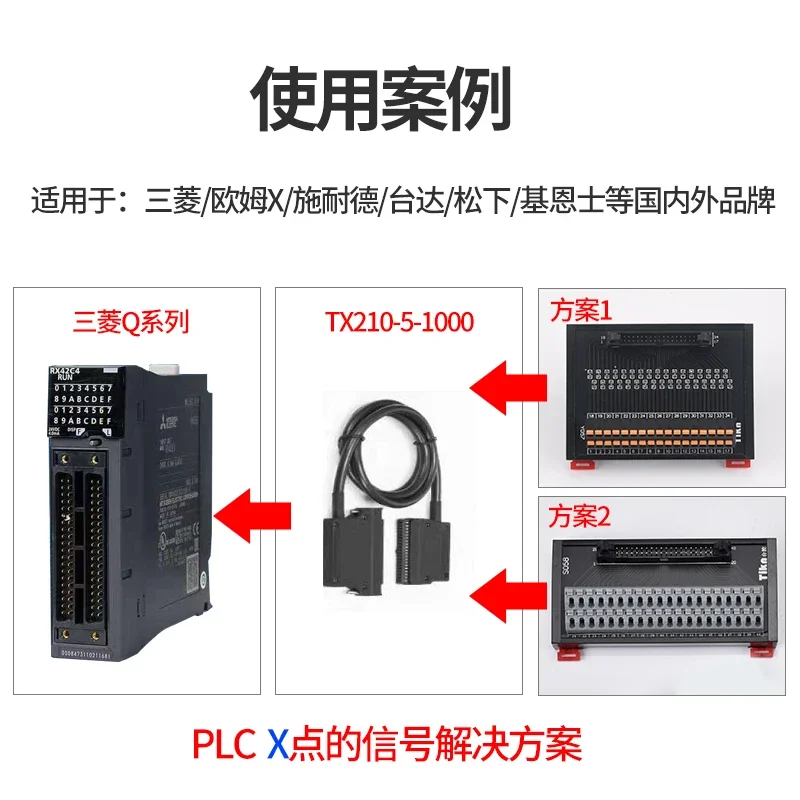 Huichuan  QRL Series  Panasonic PLC Input Output Adapter Terminal Block