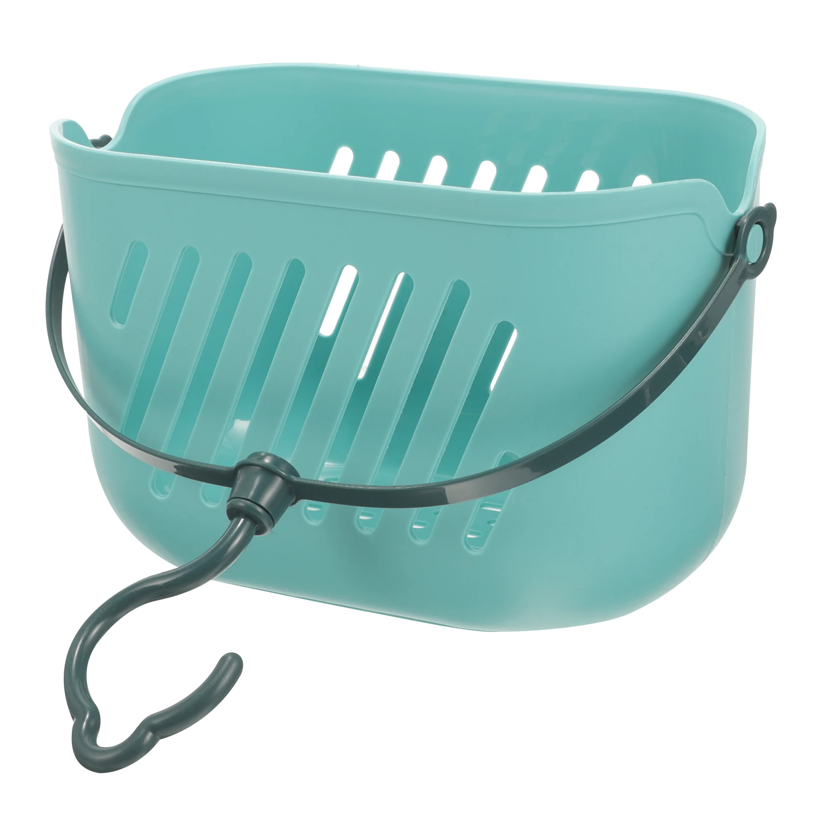 

Hanging Shower Storage Portable Bathroom Shower Basket Bathroom ganizer Blue Small Size Hanging Basket Bath Supplies