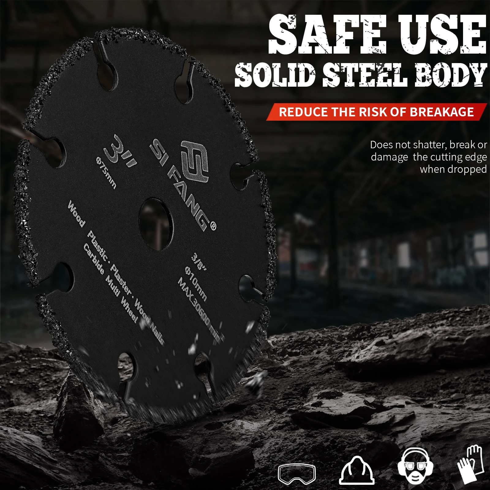 Multifunctional Diamond Saw Blade, Granite Marble Cutting Disc, Porcelain Tile Ceramic Angle Grinder, Industrial Slicing Tool