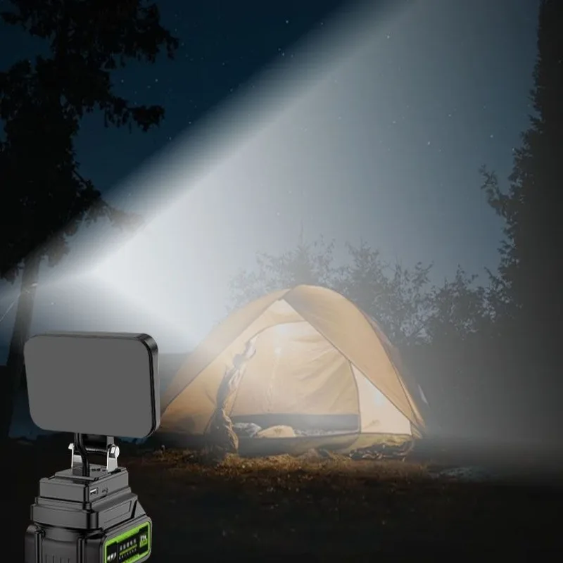 LED Outdoor Lamps Bare Tool Outdoors Emergency Camping Lamp Portable Automotive Repair Site Lamp Household Nighttime Lighting