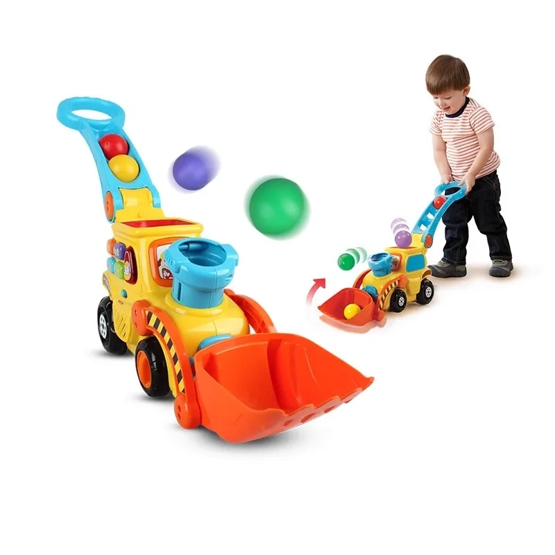 VTech VTech Bobo Ball Push Push Toy Shovel Educational Baby Multifunctional Game Stroller