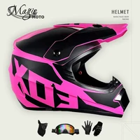 Casco de seguridad para motos de cross/cafing para jóvenes y niños con certificación DOT: protección resistente