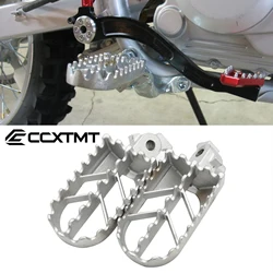 Motorcycle Stainless Steel Foot Rest Pegs Footpegs For Honda CRF50 XR50 XRF70 CRF70 CRF80 CRF100F CRF XR 50cc 70cc Universal