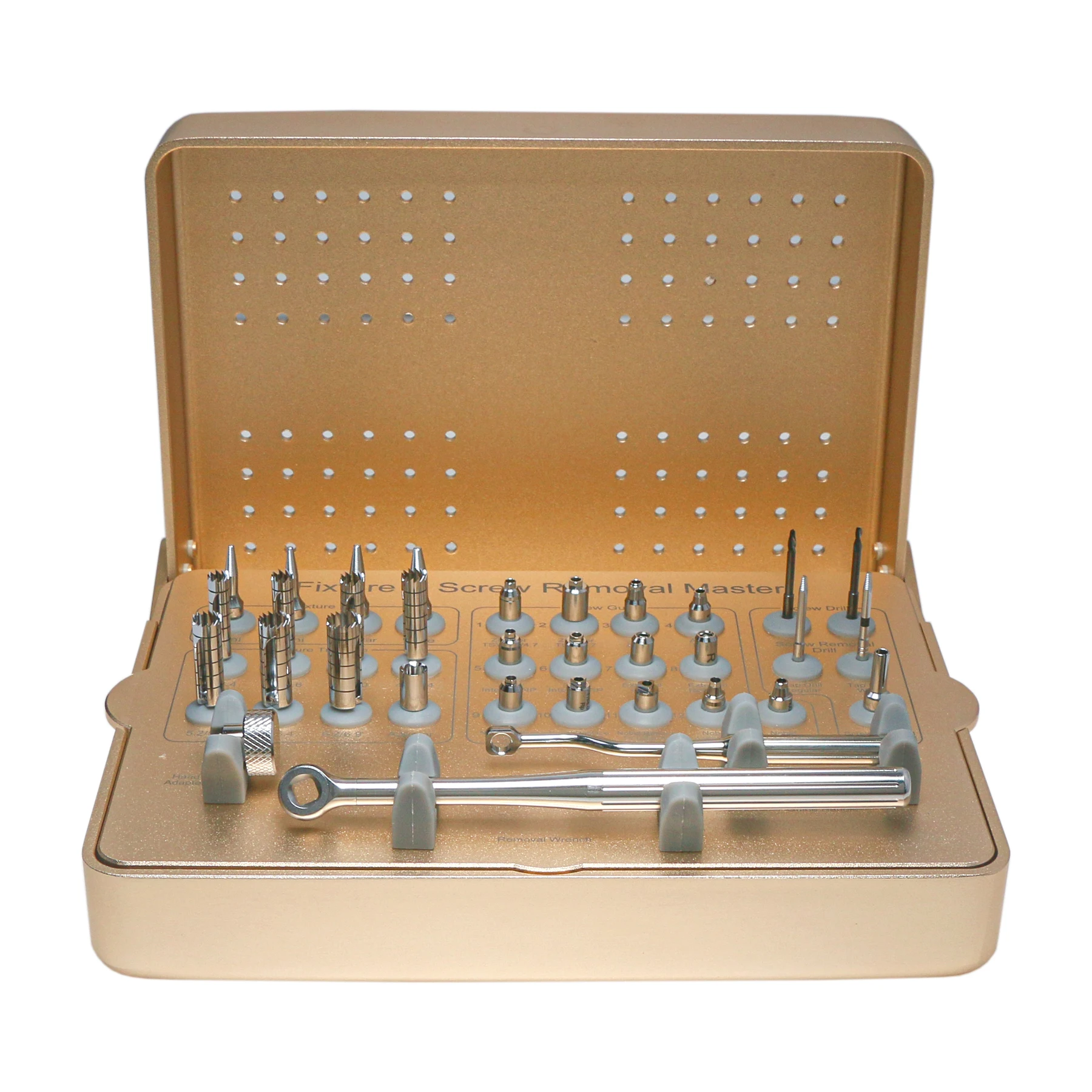 Nowy zestaw narzędzi do usuwania elementów mocujących i śrub do aparatów dentystycznych, pasuje do MCTBIO MCT FSRK-02