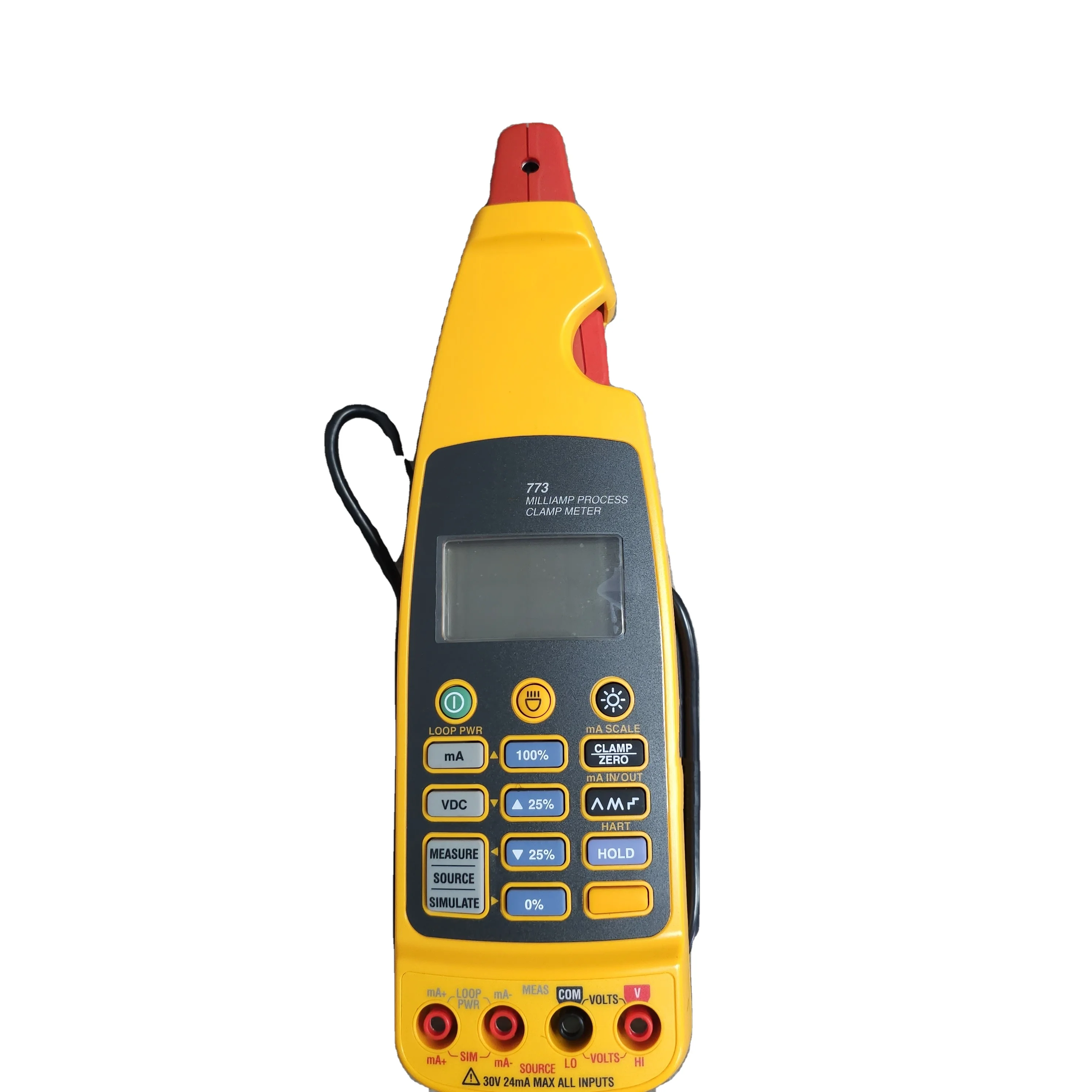 

Измеритель тока-клещи 773 мА с индикатором, инструмент для калибровки тока в миллиамперах для высокоточного измерительного оборудования